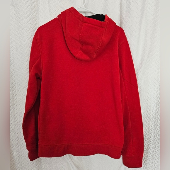 💵3/$20 Switch Red Zip Up Hooded Sweatshirt - Picture 2 of 9